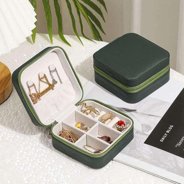 Jewelry Box Zipper Storage