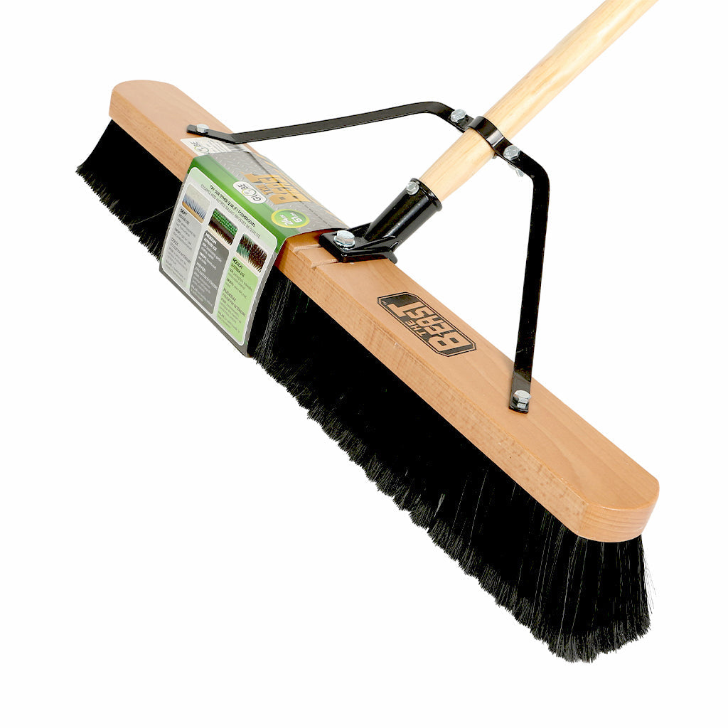 The Beast™ Assembled Wood Block Contractor Push Brooms - Sold By The Case-6