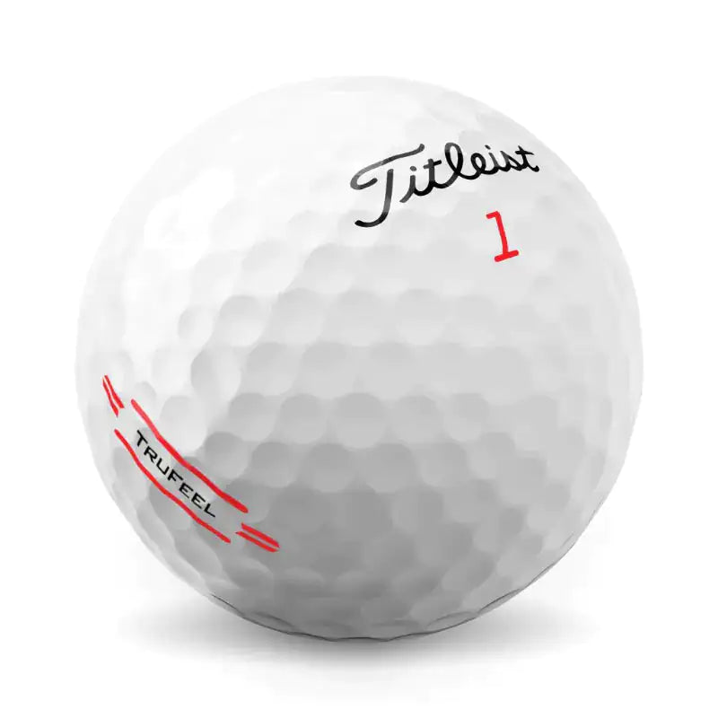 2022 TruFeel Golf Balls, 12 Pack, White - Puritific