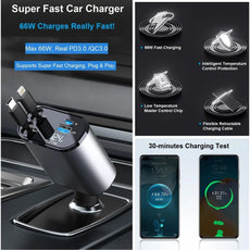 Retractable Car Charger - Puritific