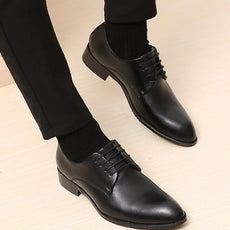 Black Leather Formal Business Shoe - Puritific