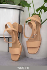 Keep It On The Low Block Heel Sandals - Puritific