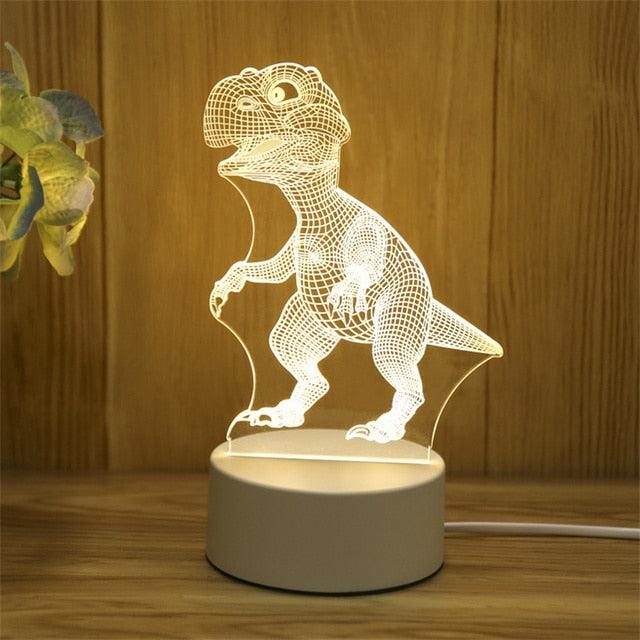 Kids 3D LED Creative Night Lamp - Puritific