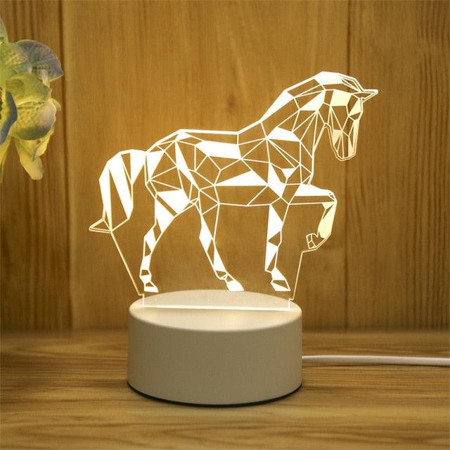 Kids 3D LED Creative Night Lamp - Puritific