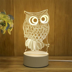 Kids 3D LED Creative Night Lamp - Puritific