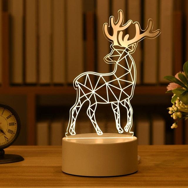 Kids 3D LED Creative Night Lamp - Puritific