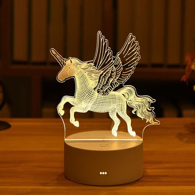 Kids 3D LED Creative Night Lamp - Puritific