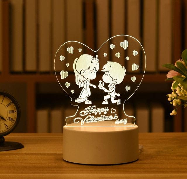 Kids 3D LED Creative Night Lamp - Puritific