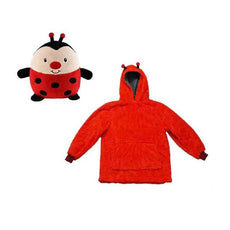 Kids Pets Blanket Hoodie Soft Plush - Puritific