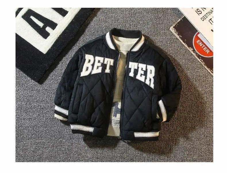 Kinder Baseball "BETTER" Bomber Jacket - Puritific