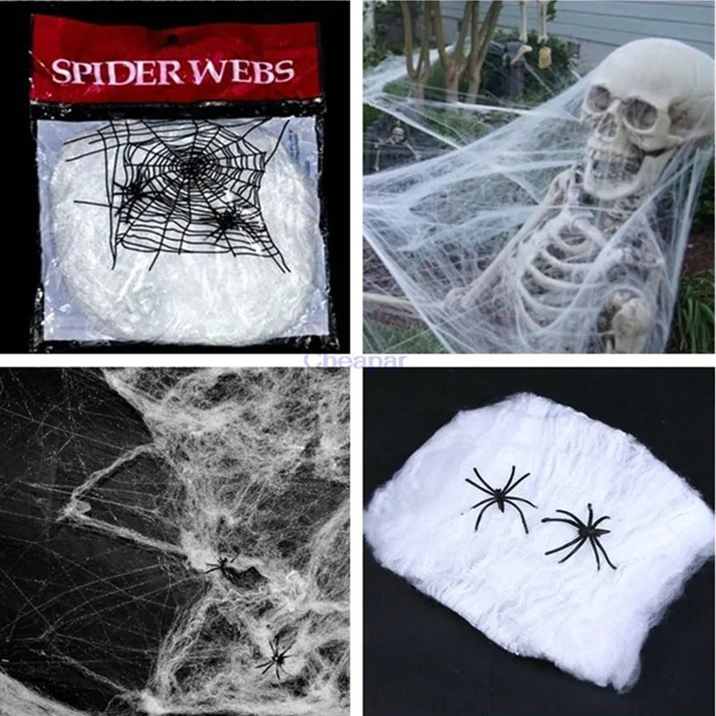 Spider Web Halloween Decoration - Puritific