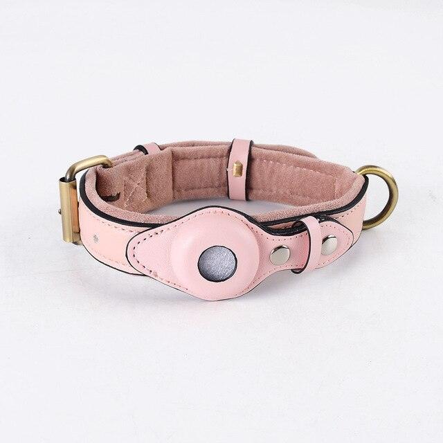 Leather Anti-Lost Dog Collar - Puritific