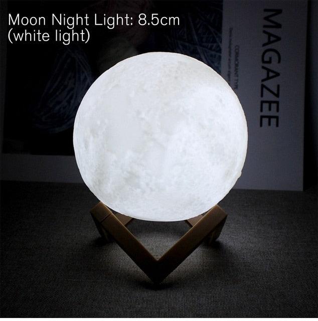 LED Battery Moon Lamp - Puritific