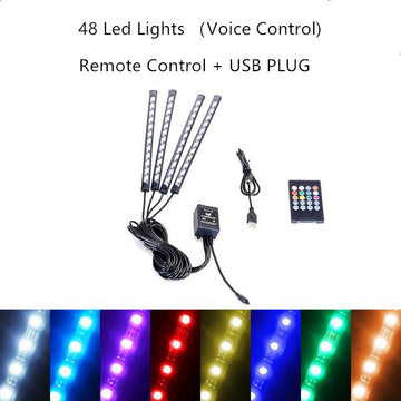 48LED USB Remote