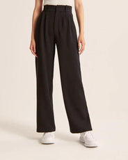 Light Wide-Leg Tailored Pants - Puritific