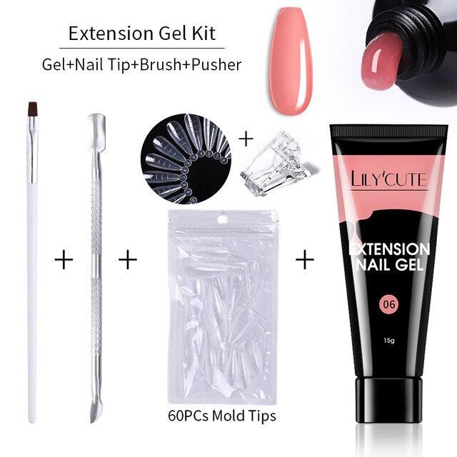 LILYCUTE Nail Extension Gel Set - Puritific