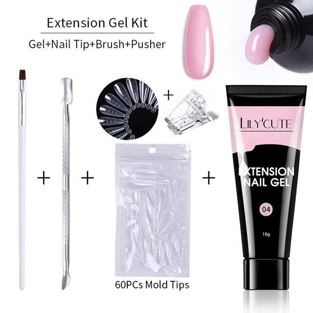 LILYCUTE Nail Extension Gel Set - Puritific