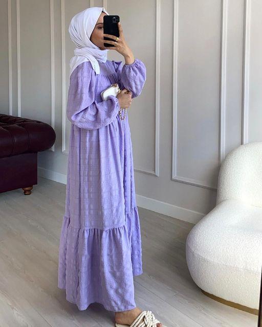 Loose Robe Fashion Abaya Dress - Puritific