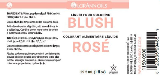 Blush Liquid Food Color - Liquid Food Coloring - 4 oz - 1 Gallon-1