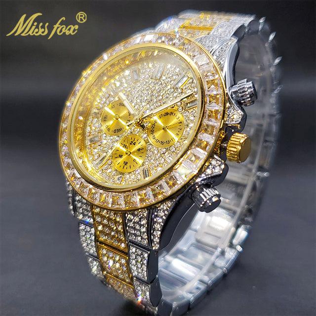 Luxury Gold Waterproof Stainless Steel Watch - Puritific