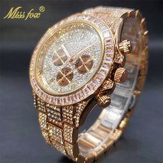 Luxury Gold Waterproof Stainless Steel Watch - Puritific