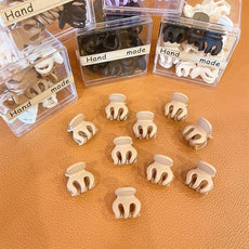 Luxury Matte Plastic Mini Hair Claws - Puritific