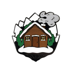 Log Cabin Golf Ball Marker - Puritific