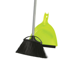 10 Inch Angle Broom With 9 Inch E-Z Clean Dustpan Combo - Sold By The Case-1