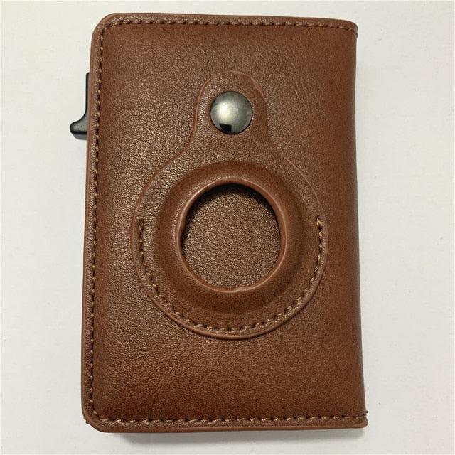 Magnetic Closure Airtag Slide Wallet - Puritific