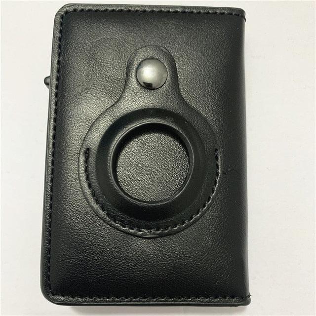 Magnetic Closure Airtag Slide Wallet - Puritific