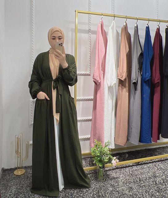 Marocain Islam Clothing Abaya Under Dress - Puritific