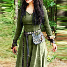 Medieval Long Sleeve Dress - Puritific