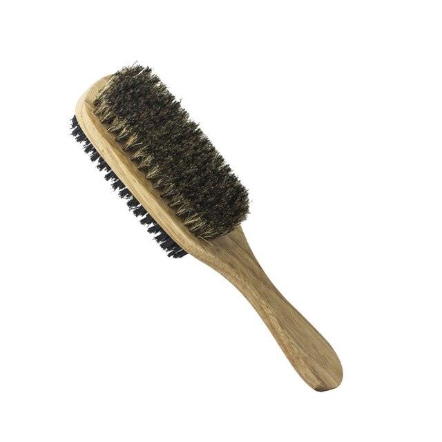 Men Boar Bristle Wooden Hair Brush - Puritific