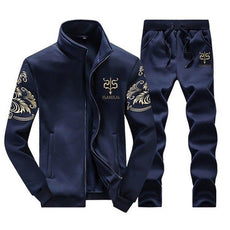 Men's Zipper Sweat Suit Set - Puritific