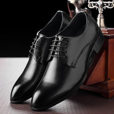 Black Leather Formal Business Shoe - Puritific