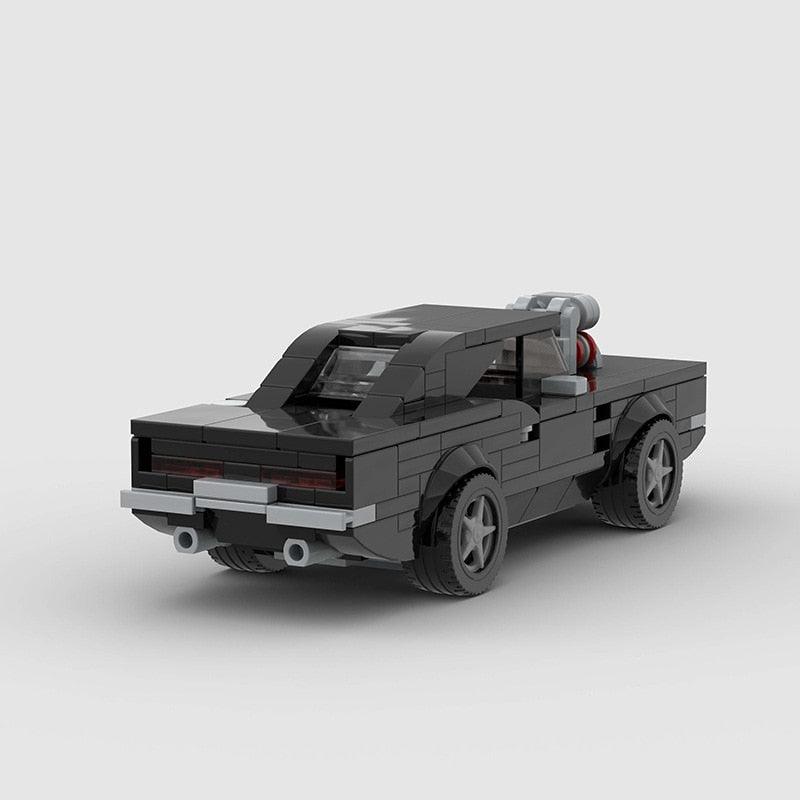 MOC Black Lego Model Cars - Puritific