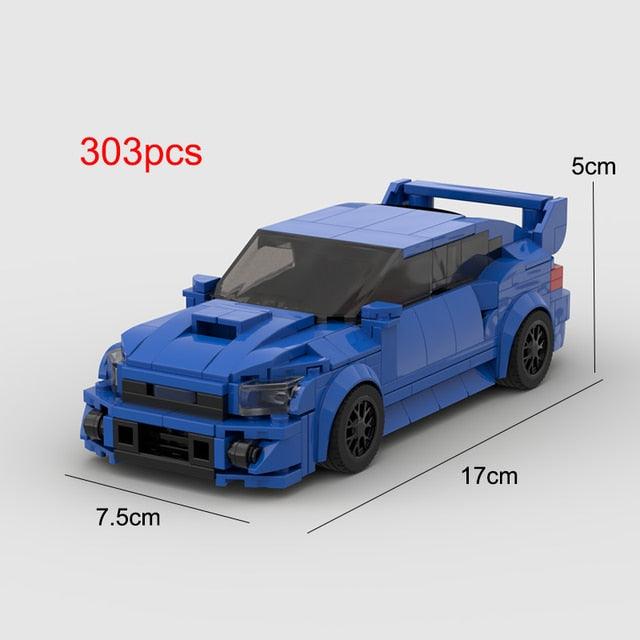 MOC Subaru STI Sports Car - Puritific