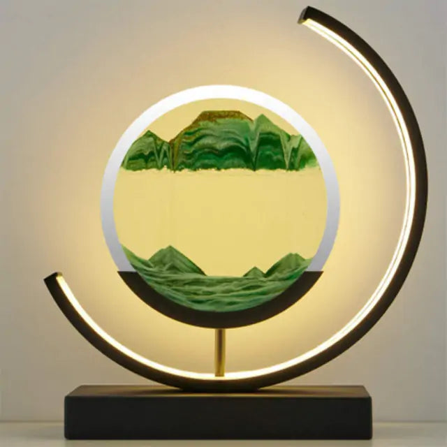 3D Quicksand Table Lamp - Puritific