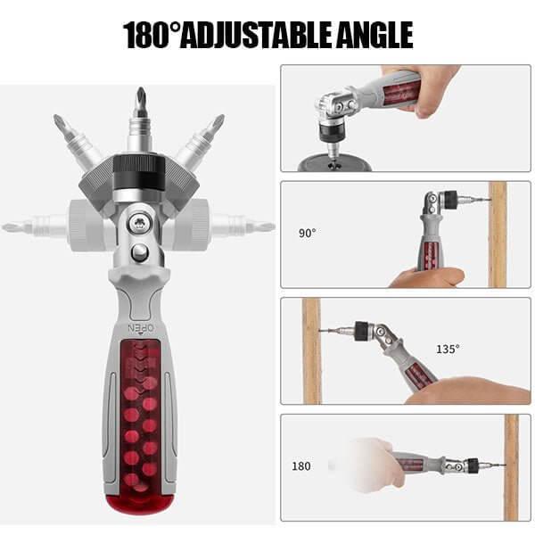 Multi-Angle Ratchet Screwdriver - Puritific