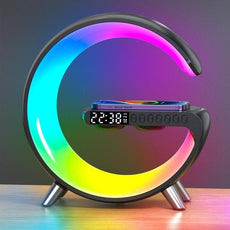 Multifunctional Wireless Charger Alarm Clock Speaker - Puritific