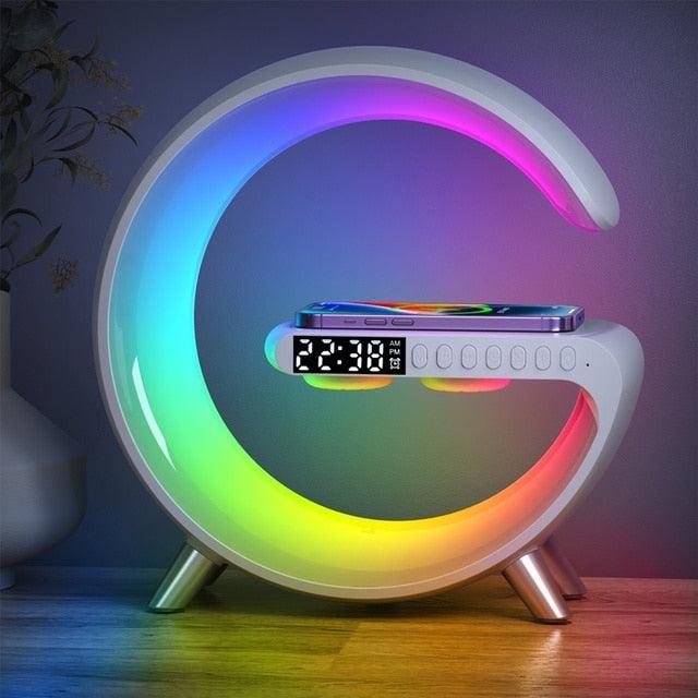 Multifunctional Wireless Charger Alarm Clock Speaker - Puritific