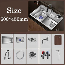 Multiple Size Nano 304 stainless steel kitchen sink - Puritific