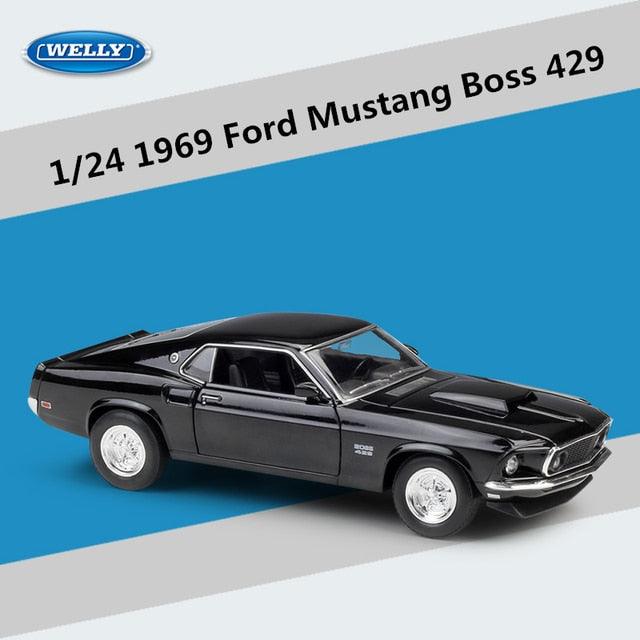 Mustang Boss 429 Alloy Sports Car Model - Puritific