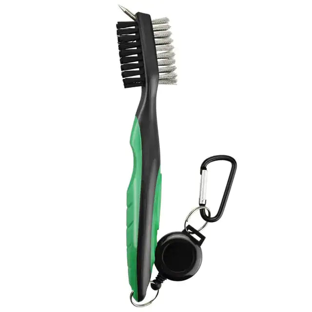 Golf Cleaning Brush For Club With Carabiner Groove Sharpene - Puritific