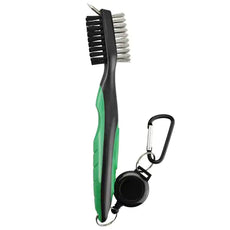 Golf Cleaning Brush For Club With Carabiner Groove Sharpene - Puritific