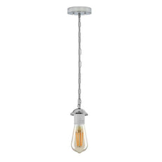 Single ceiling pendant light E27 base hanging chain light~ 5128-8