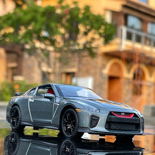 New 1:32 NISSAN GTR GT-R R35 Alloy Car Model - Puritific