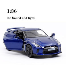 New 1:32 NISSAN GTR GT-R R35 Alloy Car Model - Puritific