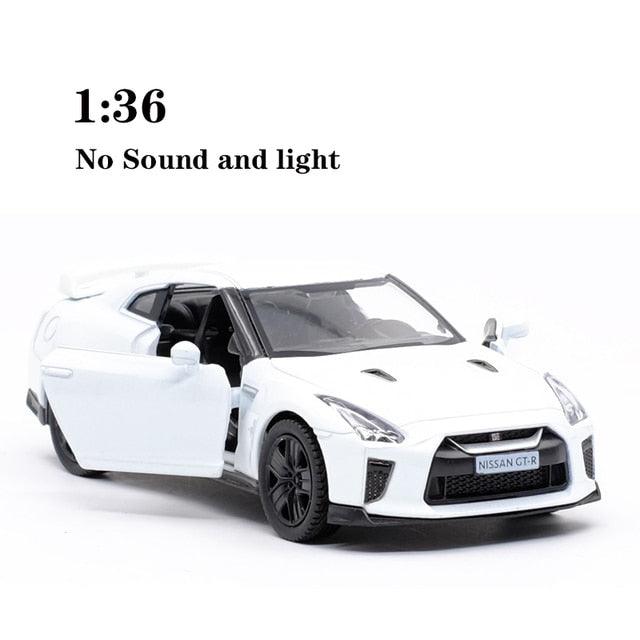 New 1:32 NISSAN GTR GT-R R35 Alloy Car Model - Puritific