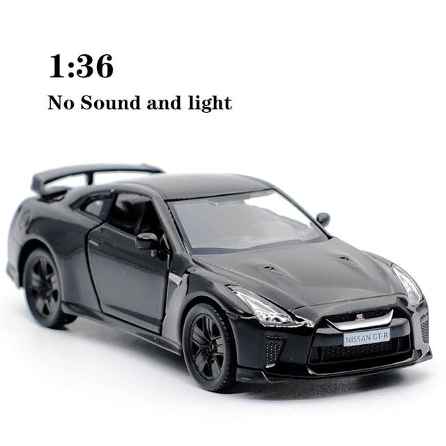 New 1:32 NISSAN GTR GT-R R35 Alloy Car Model - Puritific